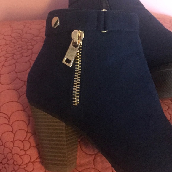 Suede Booties - Picture 2 of 4